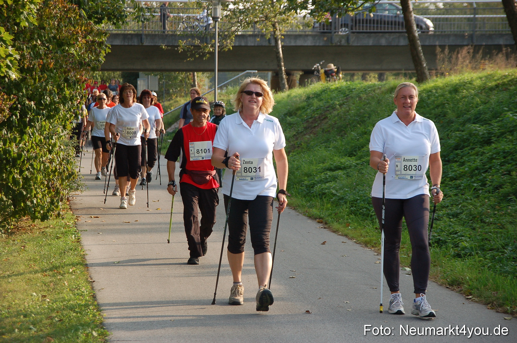 0077 Stadtlauf Neumarkt Nordic Walking 190909